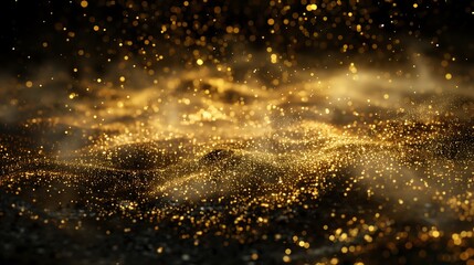 Gold dust background, pearl 02