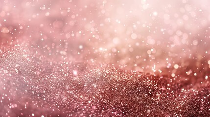 Rose gold dust background, pearl 01