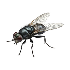 Obraz premium Fly isolated on transparent background png