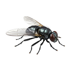 Obraz premium Fly isolated on transparent background png