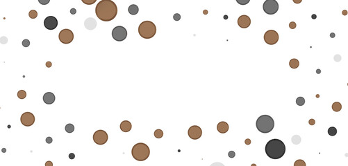  Multicolored confetti on white