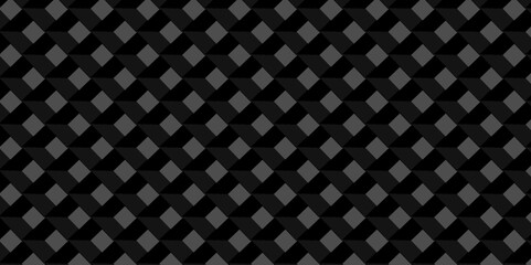 Vector of cube geometric pattern grid backdrop triangle background. Abstract cube geometric tile and mosaic wall or grid backdrop hexagon technology. black or gray geometric block cube structure.