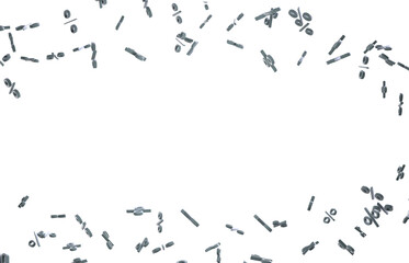 percent rain shopping digital in 3d.