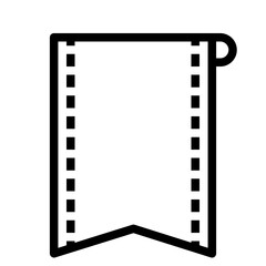 Obraz premium ribbon icon