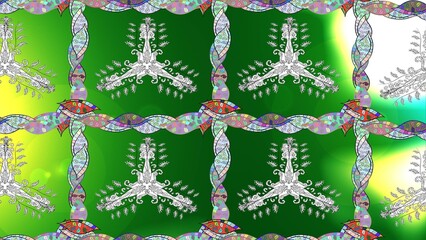 Doodles composition for screensavers or advertisements