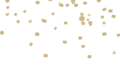 abstract lines with dots over dark background.