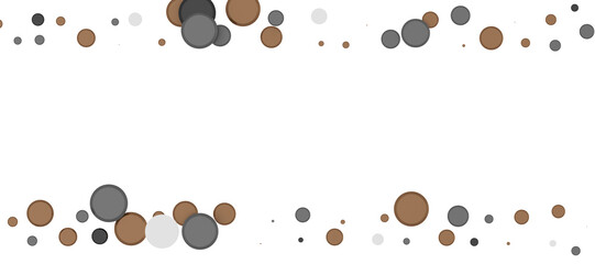 gold  serpentine confetti on transparent background. luxury isolated