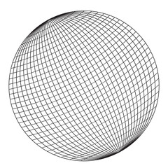 Global icon template.  Global icon with flat style. Isolated vector global icon image, simple style.