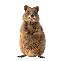 Obraz premium Quokka isolated on transparent background