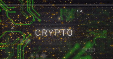 Image of game over text in white letters over connection