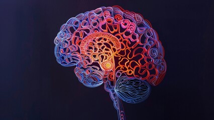 Brain Machine Digital Brain Creative Concept Map