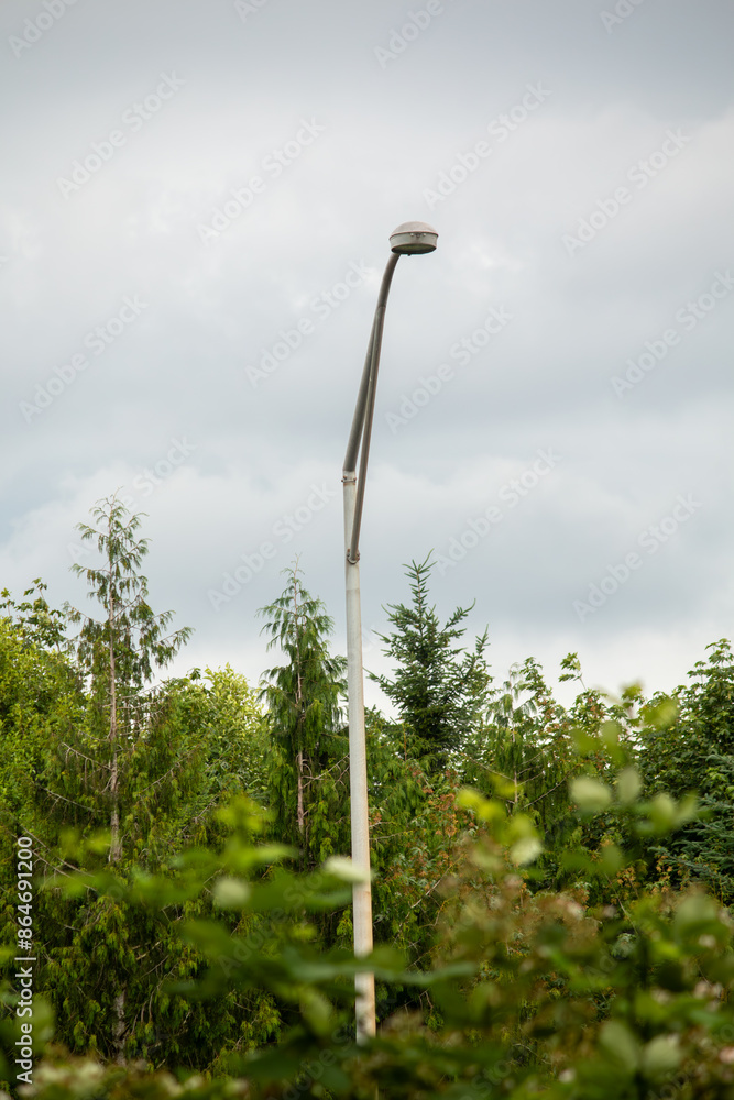 Poster A street light against the sky