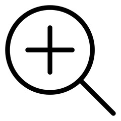 Obraz premium zoom in icon 
