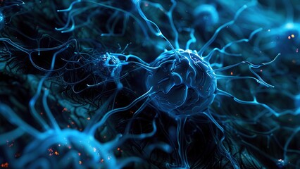 Artificial Intelligence Brain Cells and Neural Networks