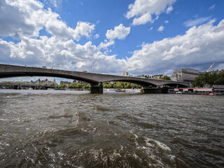 London united kingdom urban landscapes and scenes on partly sunny day