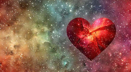 heart in the water