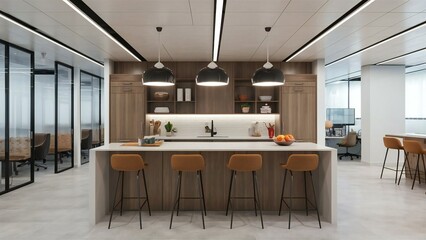 interior of a modern kitchen