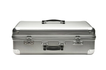 Aluminum Suitcase with Chrome Accents