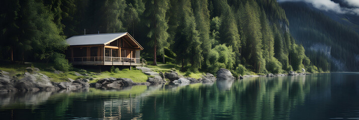 Sublime Isolation: A Quaint Fjord Cabin Amidst Norway's Pristine Nature
