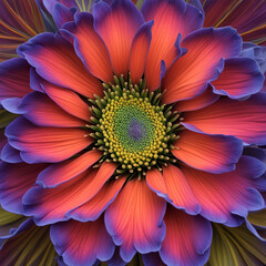 Obraz premium Blooming Wonders: A Photographic Journey Through the World of Flowers
