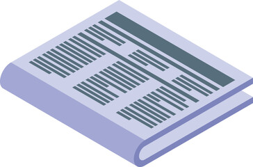 Newspaper with world news providing information about current events