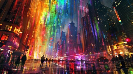 Digital Bankruptcy - Futuristic Interface Displaying Zero Account Balance