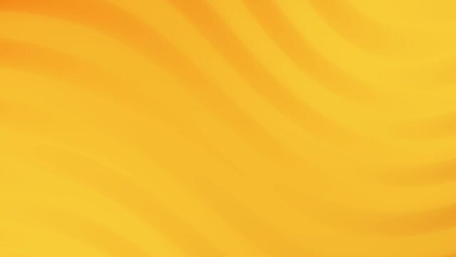 Elegant abstract yellow gradient abstract wave loop background animation.