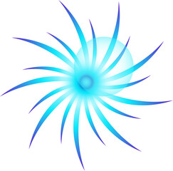 Firework New Year Sticker