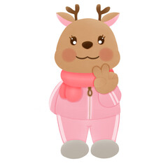 Cute reindeer 