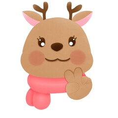 Cute reindeer 
