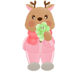 Cute reindeer 