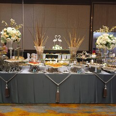 wedding table setting Cocktails Party 