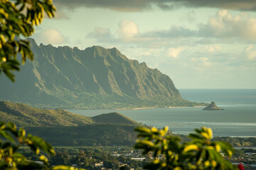 Koolau Mountain Range, Oahu, Hawaii