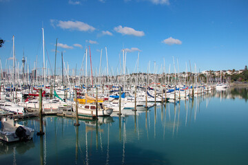 Fototapeta premium boats in marina