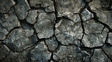 Fototapeta premium Worn asphalt gritty road texture