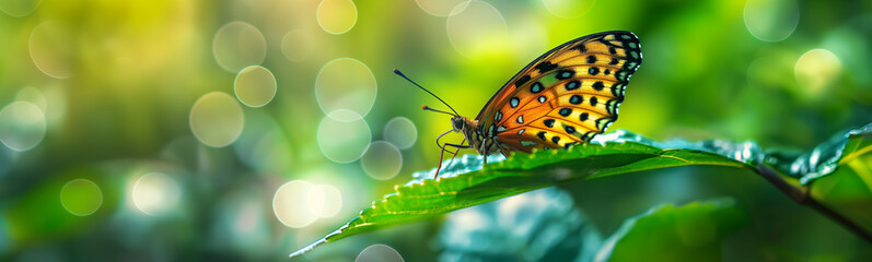 Close-Up Butterfly: Intricate Patterns in Nature