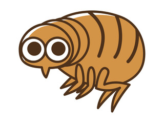 害虫_ノミのイラスト