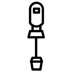 Machine Toolkit Build Line Icon