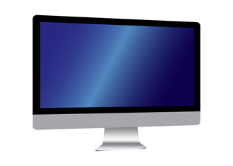 TV 4K flat screen lcd or oled, realistic plasma TV with stand.