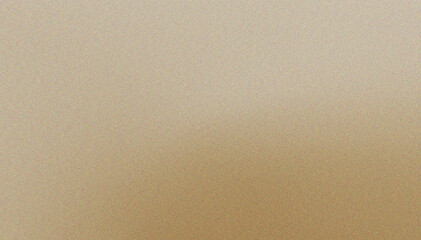 Grainy ivory brown beige gradient background with blazing light and noise texture effect banner in the background