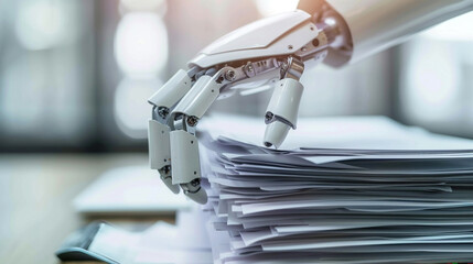 Automating paperwork processes can improve workflow efficiency.