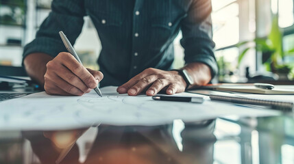 Manager creates clear job descriptions to define roles.