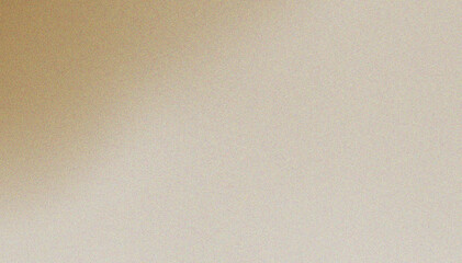 Grainy ivory brown beige gradient background with blazing light and noise texture effect banner in the background