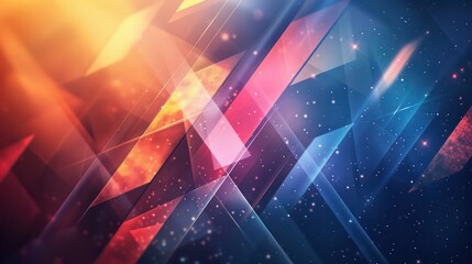 A colorful abstract background with a lot of different shapes and colors