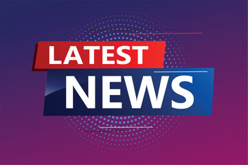 latest news poster banner graphic design icon logo sign symbol social media website coupon

