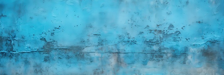 Obraz premium Blue Weathered Wall Texture