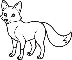 fox graphics vector illustration design