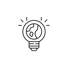 Trend icon design with white background stock illustration