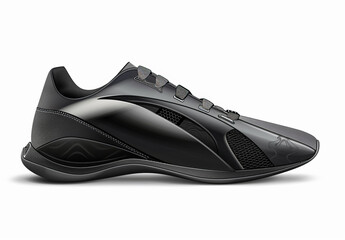 Elegant futuristic sneakers. Sneaker and shoes concept with future and modern design.