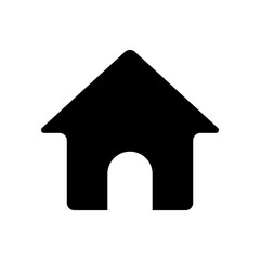 home icon glyph style pixel perfect